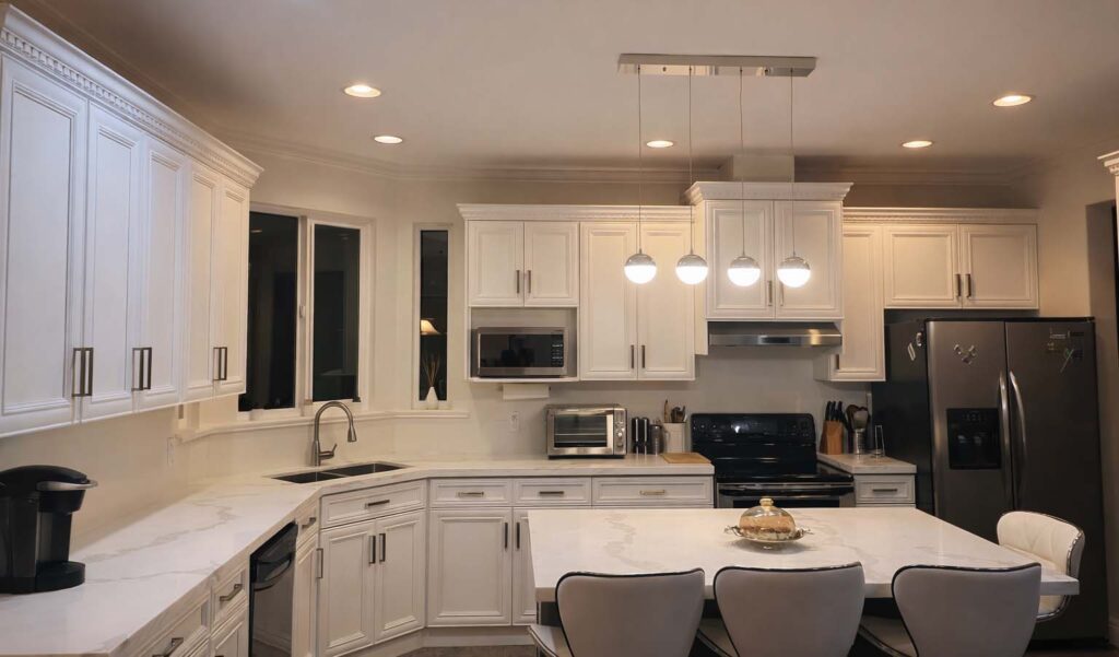 Remodel becomes the beautiful kitchen