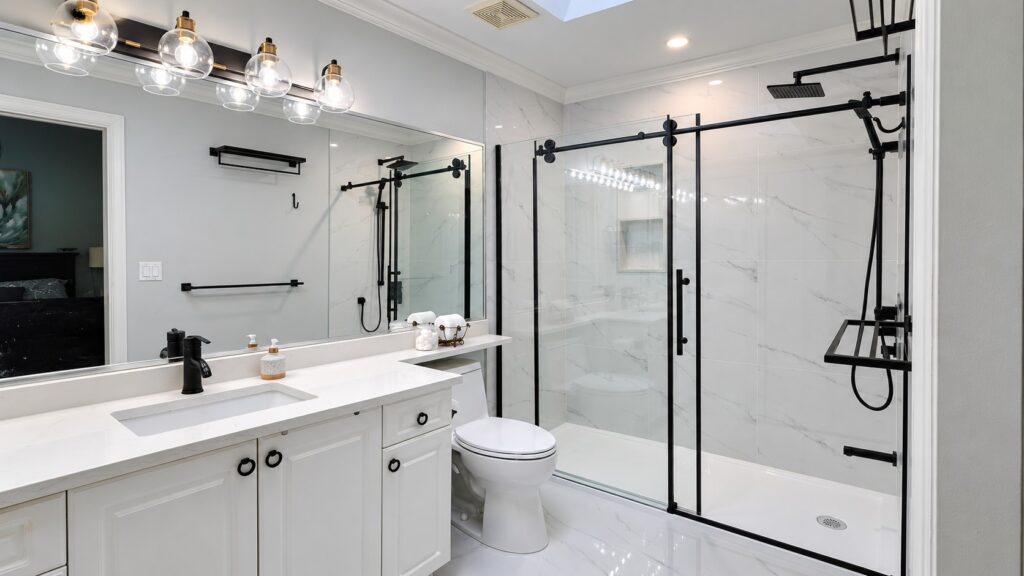 The best modern bathroom renovation in Coquitlam
