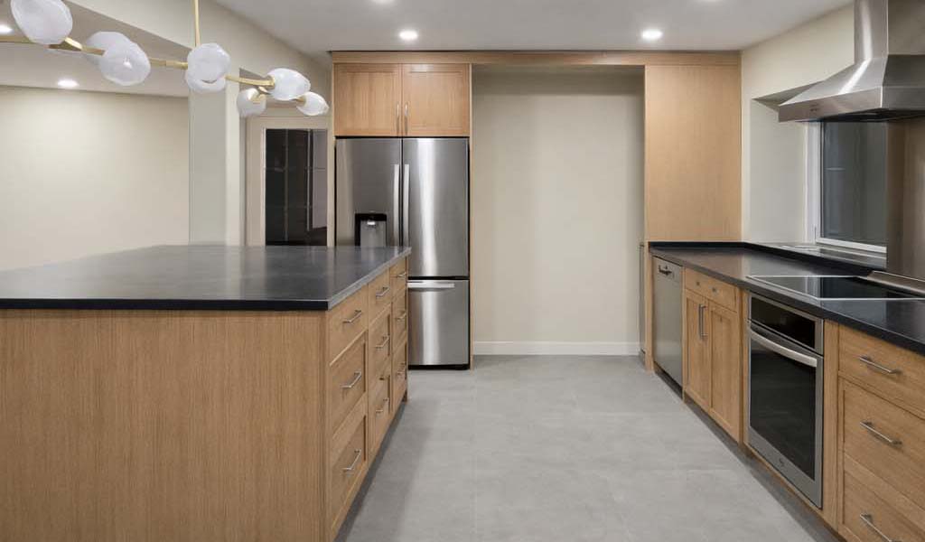 The beautiful kitchen in Coquitlam