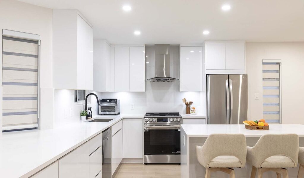 The beautiful home in North Vancouver.