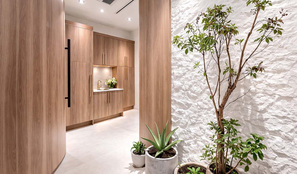 The elegant Aloemira spa in Vancouver