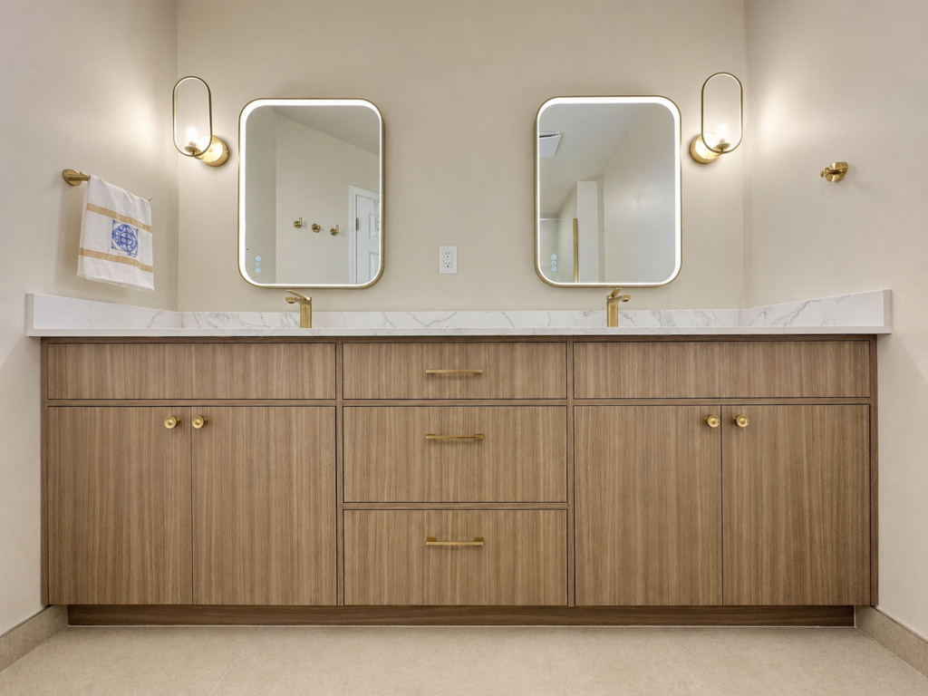 The modern bathroom in Burnaby
