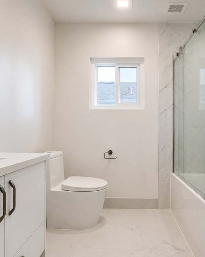 The best bathroom was renovated in Vancouver.