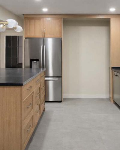 The beautiful kitchen in Coquitlam